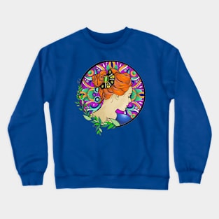 Stained Glass Ginger Crewneck Sweatshirt